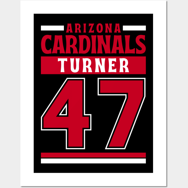 Arizona Cardinals Turner 47 American Football Edition 3 Wall Art by Astronaut.co